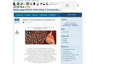 Desktop Screenshot of kvietka.com